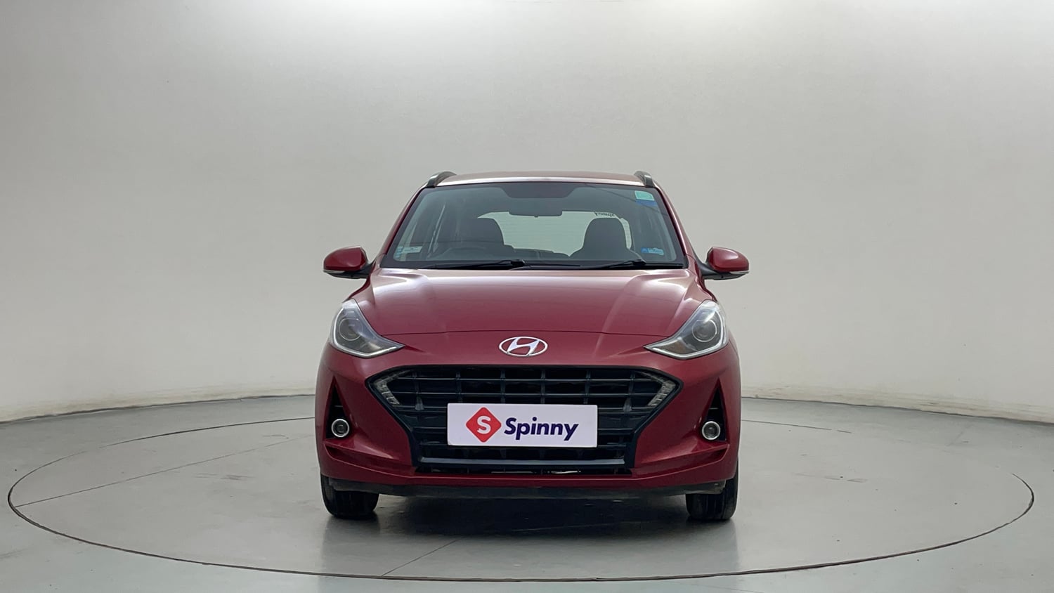 Used 2021 Hyundai Grand i10 Nios Asta AMT 1.2 Kappa VTVT Petrol Automatic exterior FRONT VIEW