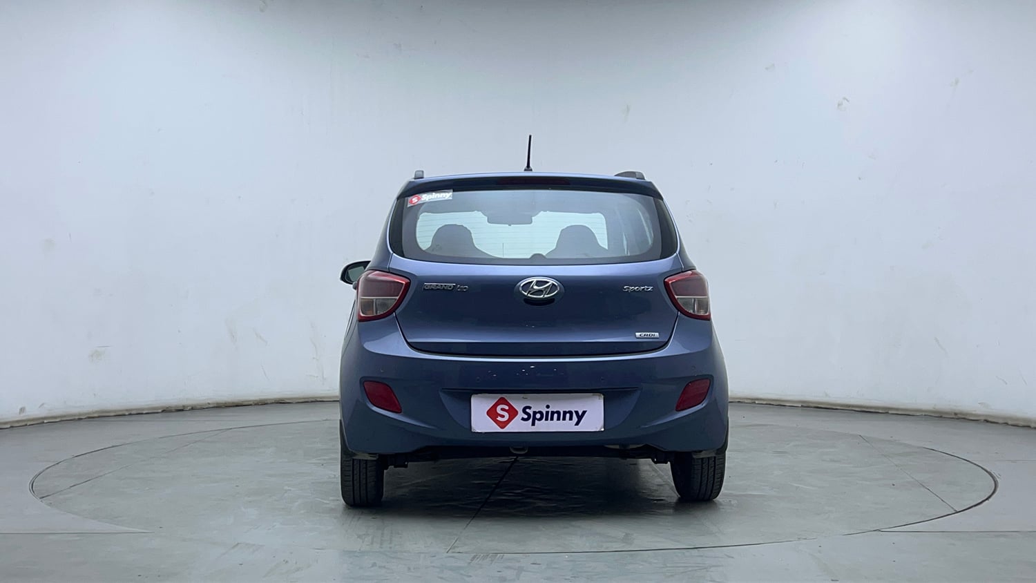 Used 2016 Hyundai Grand i10 Sportz 1.1 CRDi Diesel Manual exterior BACK VIEW