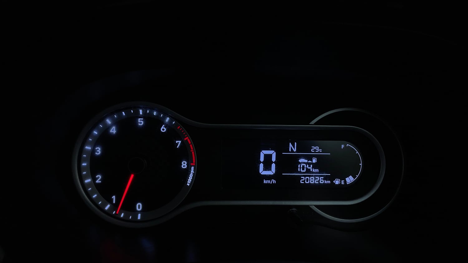 Used 2021 Hyundai Grand i10 Nios Asta AMT 1.2 Kappa VTVT Petrol Automatic interior CLUSTERMETER VIEW