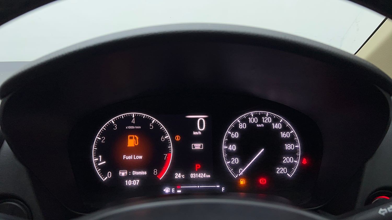 Used 2021 Honda City ZX CVT Petrol Petrol Automatic interior CLUSTERMETER VIEW