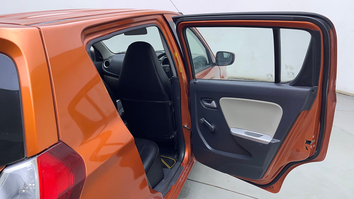 Used 2015 Maruti Suzuki Alto K10 VXi (O) Petrol Manual interior RIGHT REAR DOOR OPEN VIEW