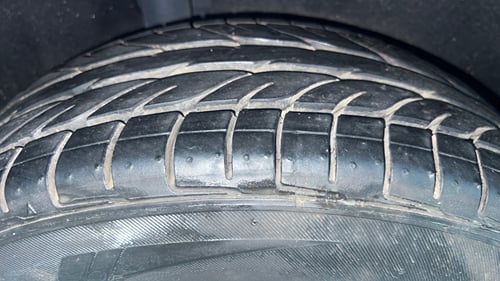 Used 2016 Ford EcoSport Titanium 1.5L Ti-VCT Petrol Manual tyres RIGHT REAR TYRE TREAD VIEW