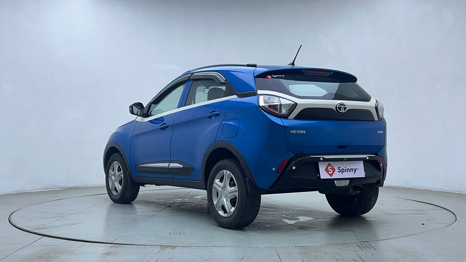 Used 2019 Tata Nexon XMA Petrol Petrol Automatic exterior LEFT REAR CORNER VIEW