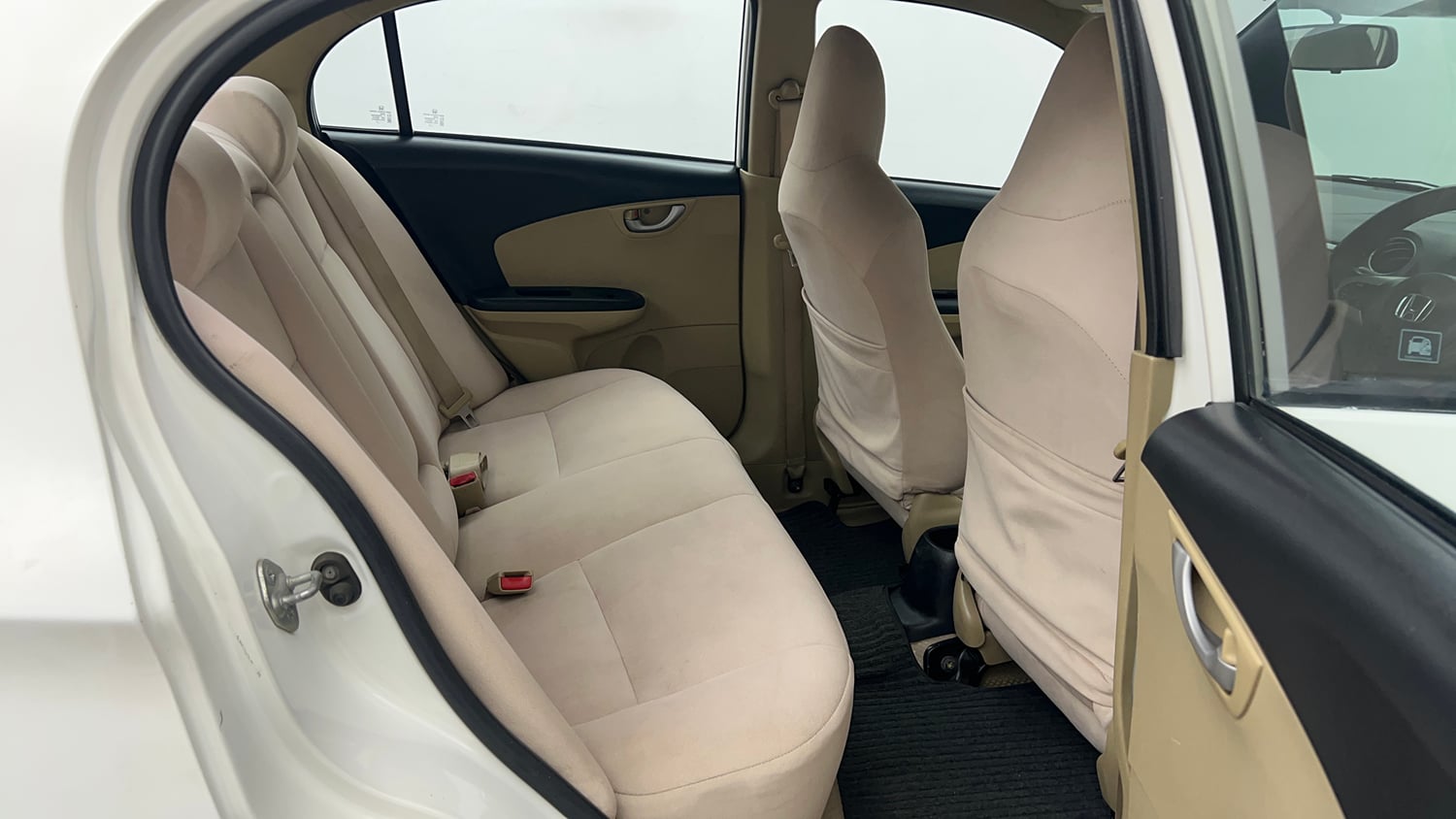 Used 2014 Honda Amaze 1.2 VX AT i-VTEC Petrol Automatic interior RIGHT SIDE REAR DOOR CABIN VIEW