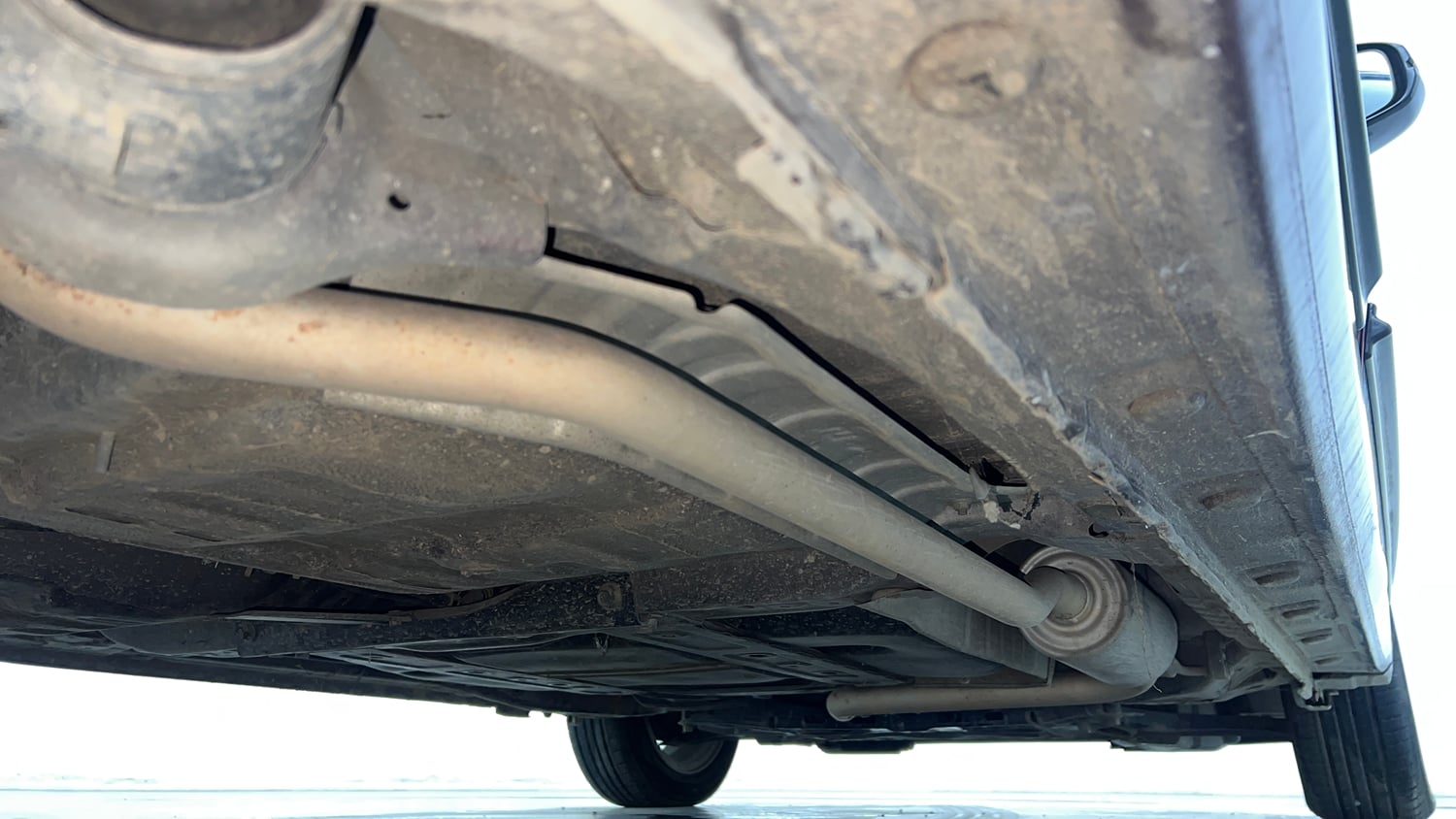 Used 2017 Honda Jazz V AT Petrol Petrol Automatic extra REAR RIGHT UNDERBODY VIEW