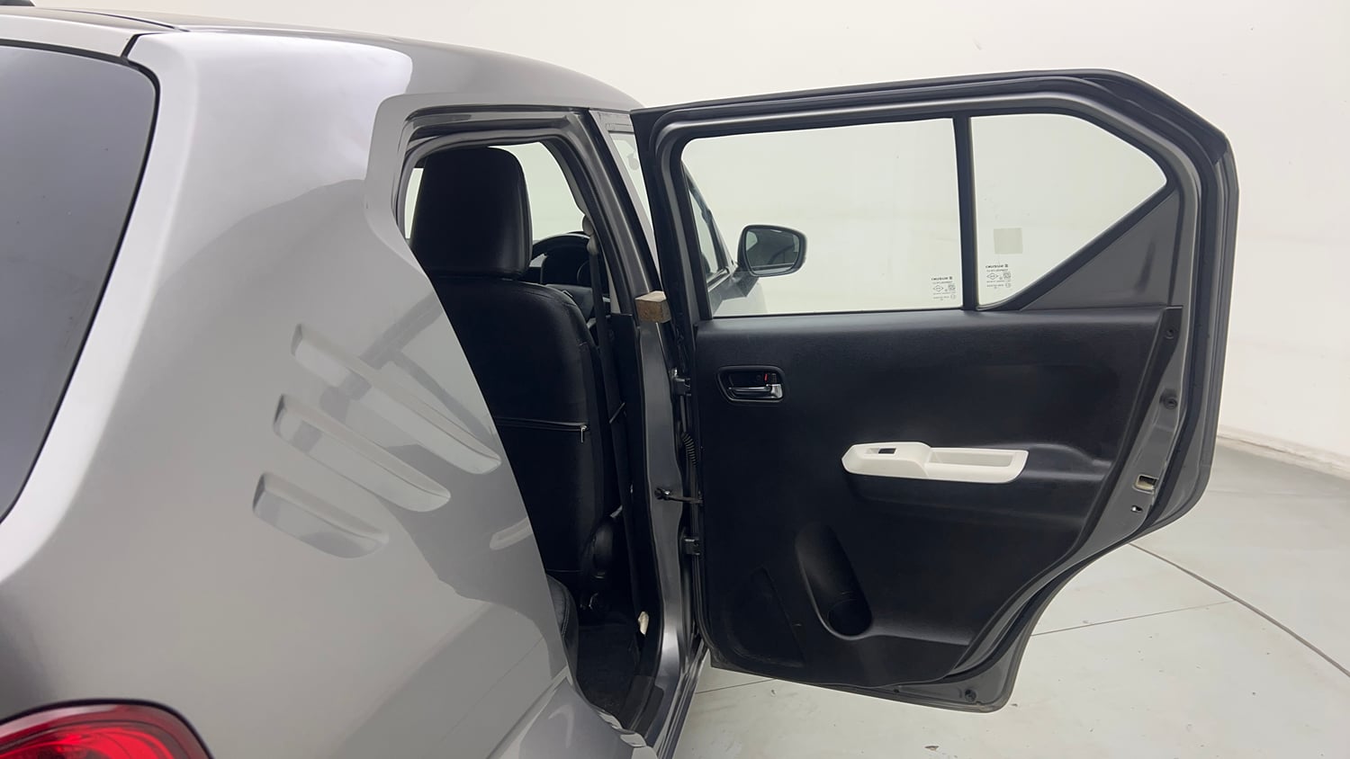Used 2018 Maruti Suzuki Ignis Delta 1.2 AMT Petrol Automatic interior RIGHT REAR DOOR OPEN VIEW
