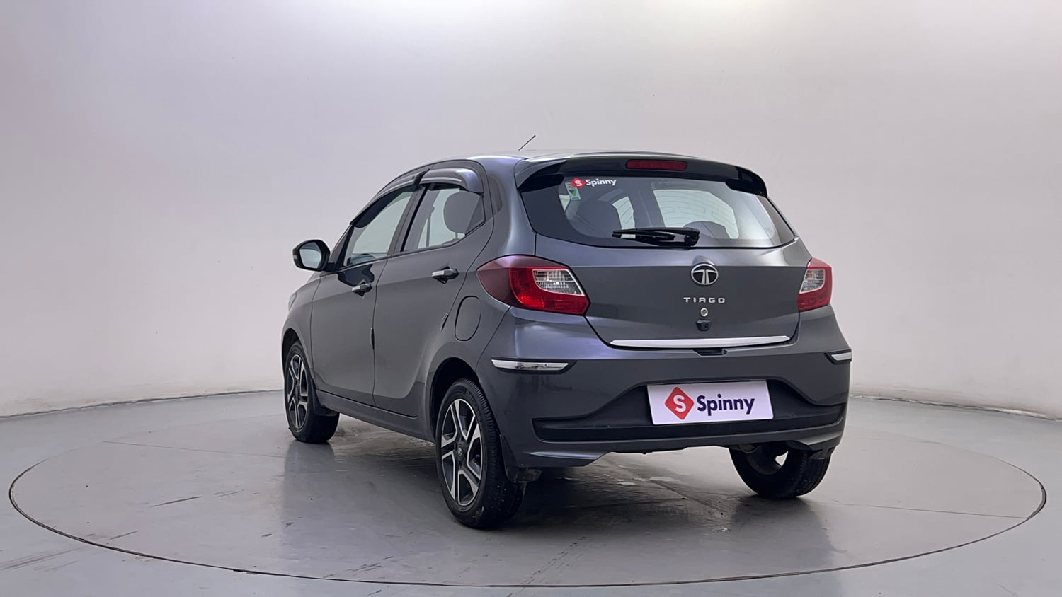 Used 2024 Tata Tiago XZA Plus Petrol Automatic exterior LEFT REAR CORNER VIEW