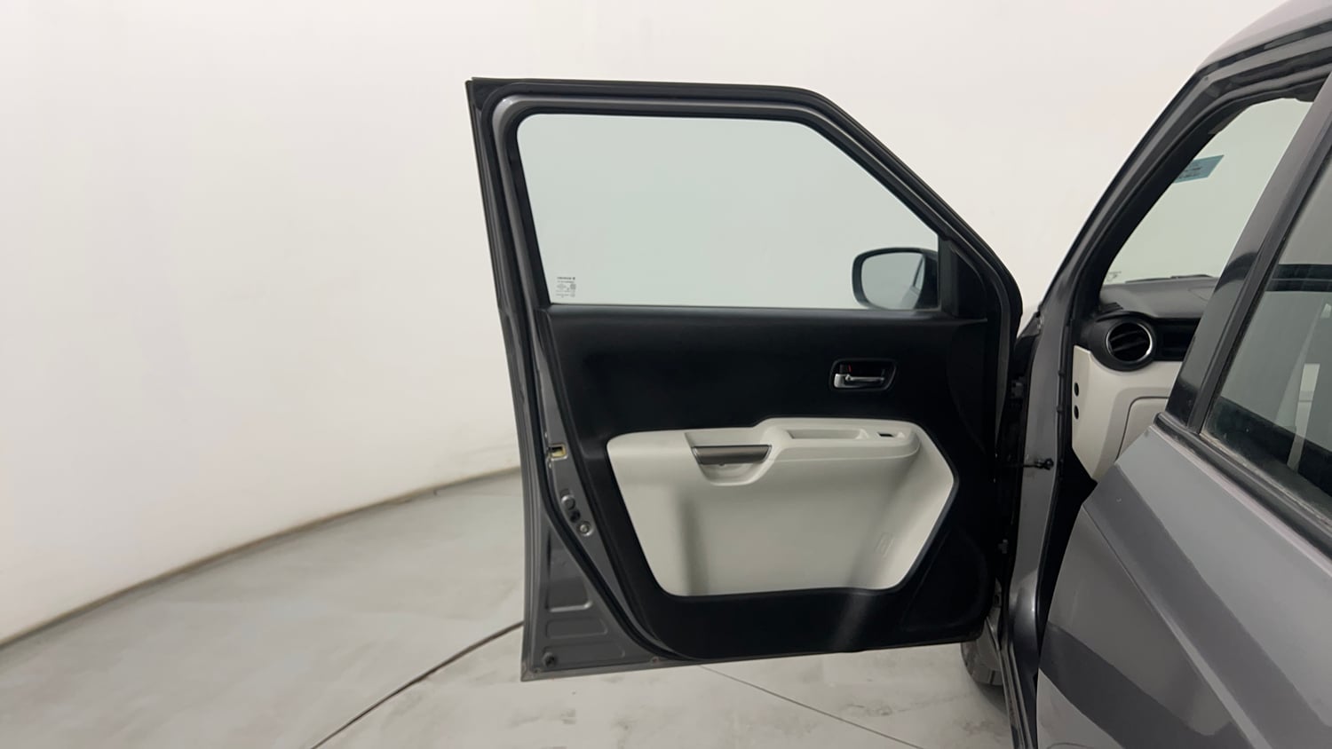 Used 2018 Maruti Suzuki Ignis Delta 1.2 AMT Petrol Automatic interior LEFT FRONT DOOR OPEN VIEW