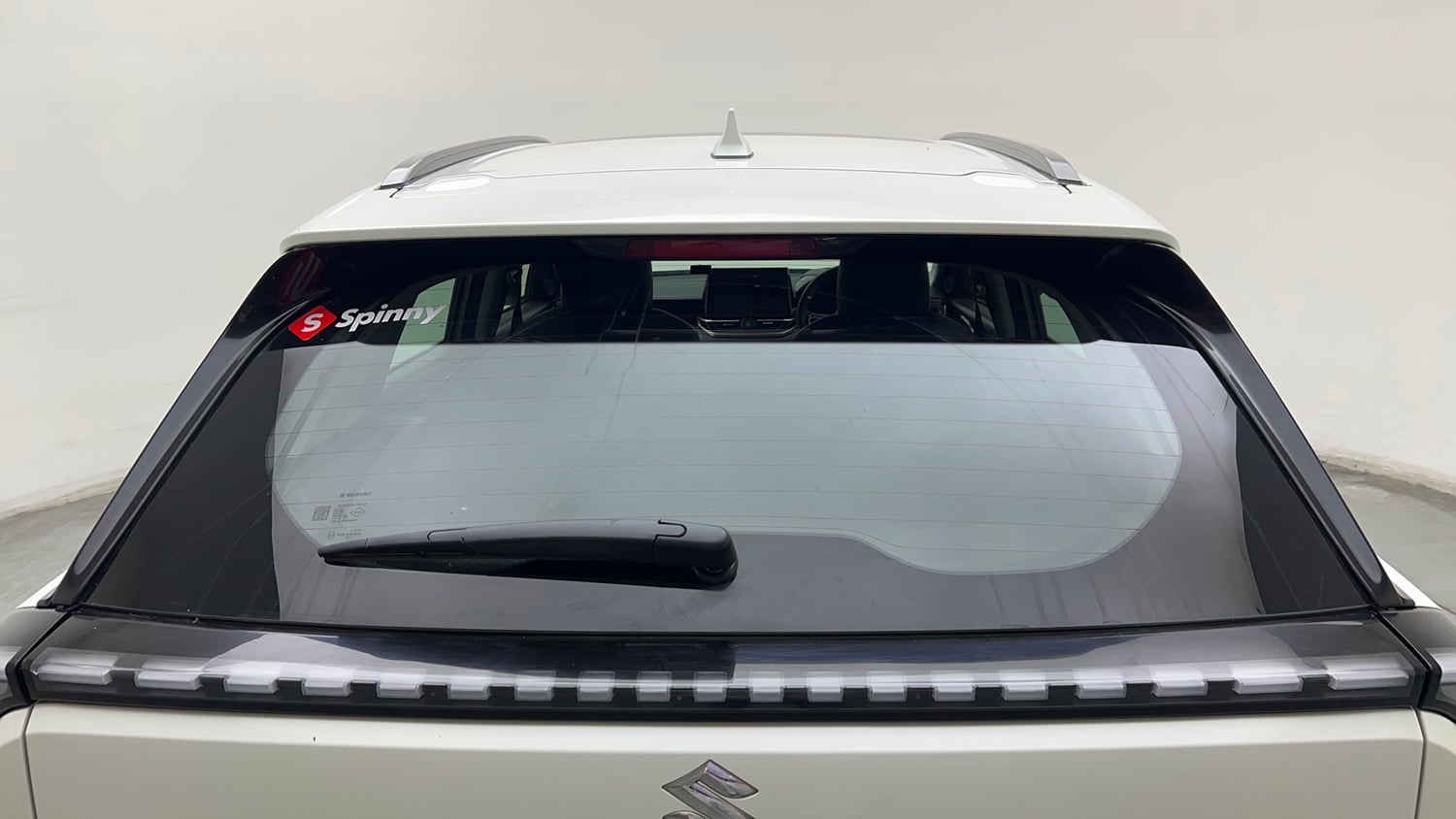 Used 2025 Maruti Suzuki Victoris ZXI+ (O) THS 2W Hybrid Automatic exterior BACK WINDSHIELD VIEW