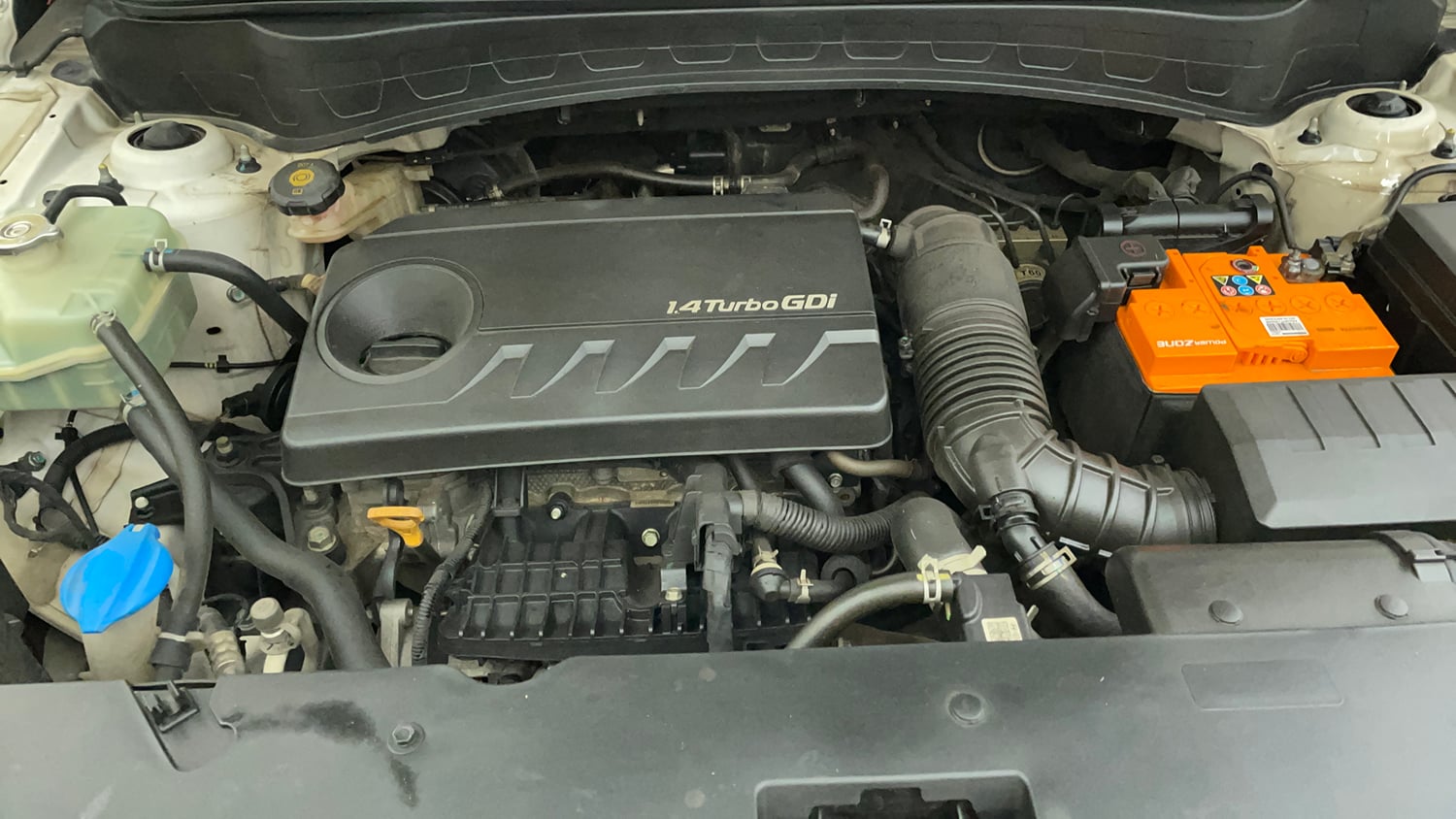 Used 2019 Kia Seltos GTX Plus 1.4 Petrol Manual engine ENGINE RIGHT SIDE VIEW