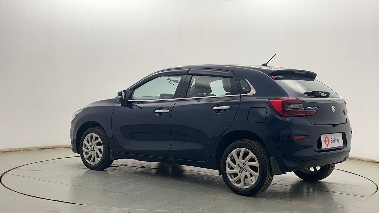 Used 2022 Maruti Suzuki Baleno Zeta AGS Petrol Automatic exterior LEFT REAR CORNER VIEW