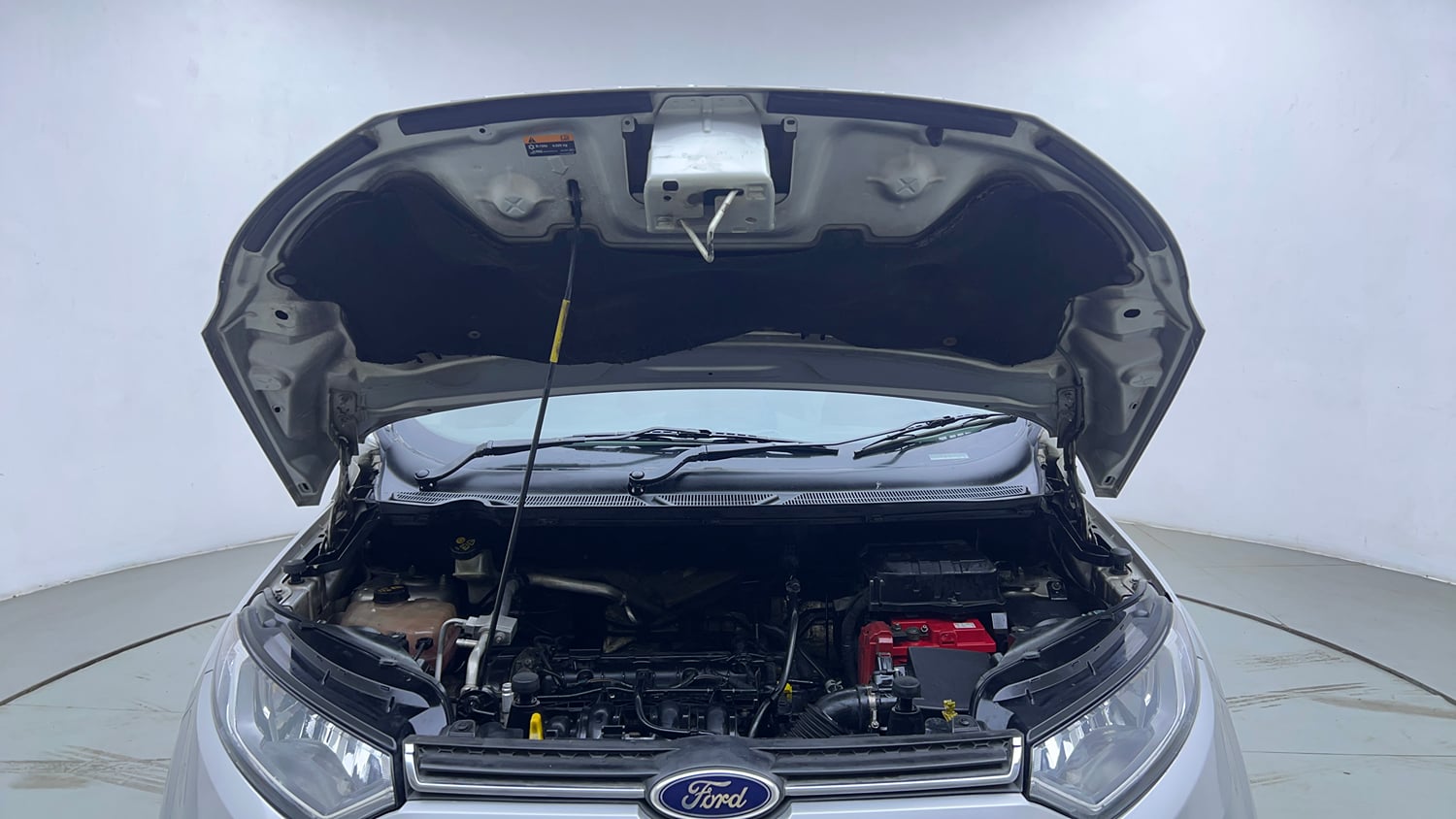 Used 2015 Ford EcoSport Titanium 1.5L Ti-VCT AT Petrol Automatic engine ENGINE & BONNET OPEN FRONT VIEW