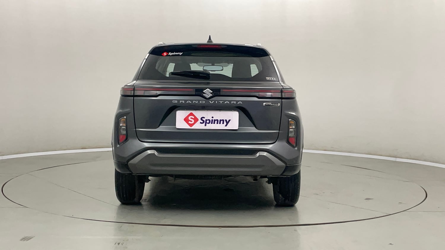 Used 2023 Maruti Suzuki Grand Vitara Zeta Plus Intelligent Hybrid eCVT Hybrid Automatic exterior BACK VIEW