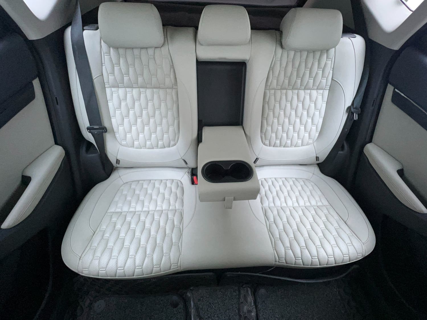 Used 2022 Kia Seltos HTX 1.5 Petrol Manual interior REAR SEAT CONDITION VIEW