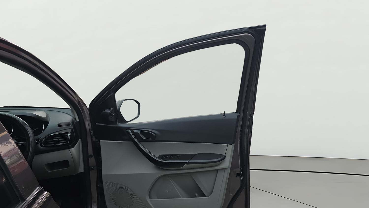 Used 2019 Tata Tiago Revotron XT Petrol Manual interior RIGHT FRONT DOOR OPEN VIEW
