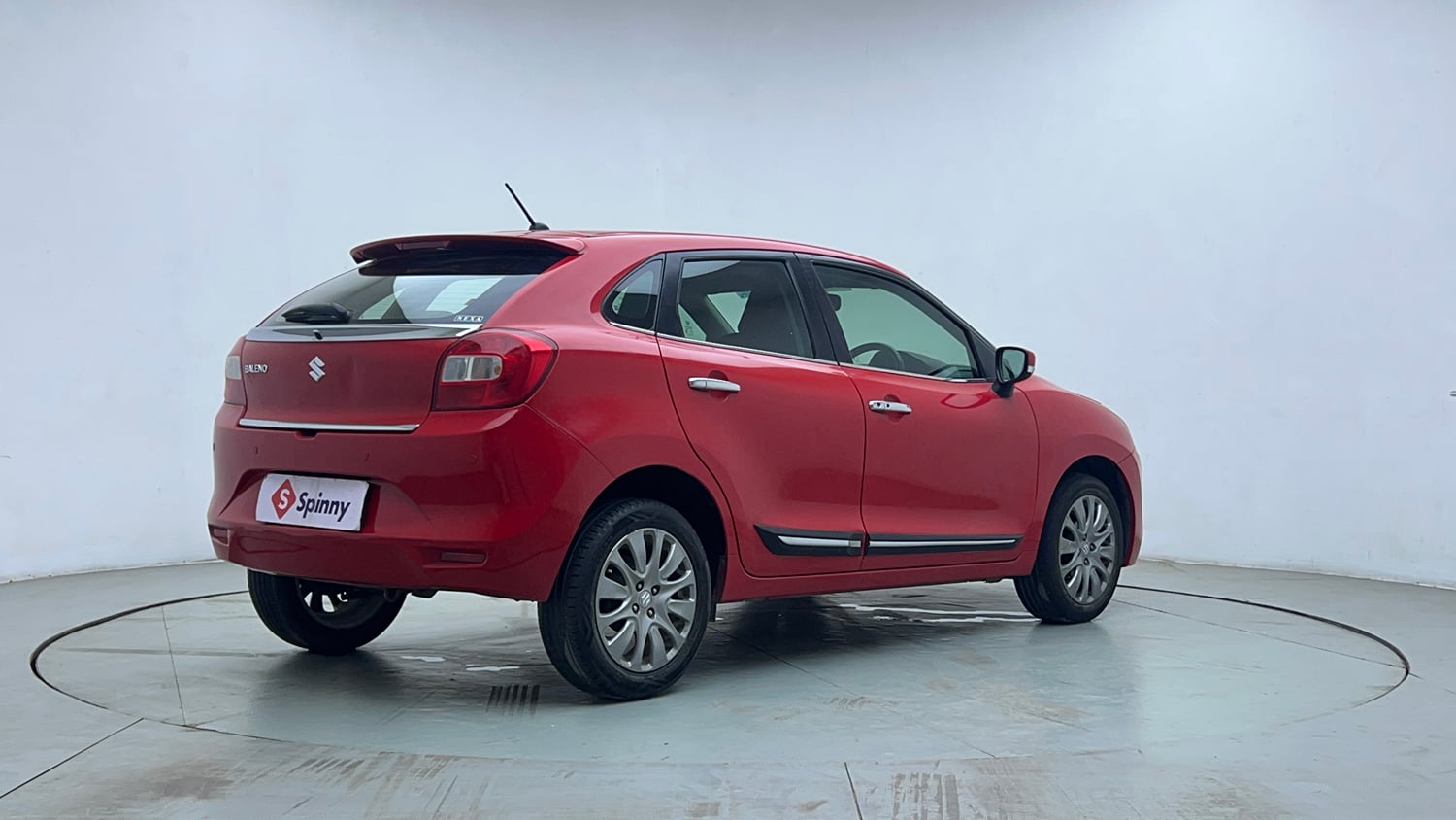 Used 2017 Maruti Suzuki Baleno Zeta 1.2 AT Petrol Automatic exterior RIGHT REAR CORNER VIEW