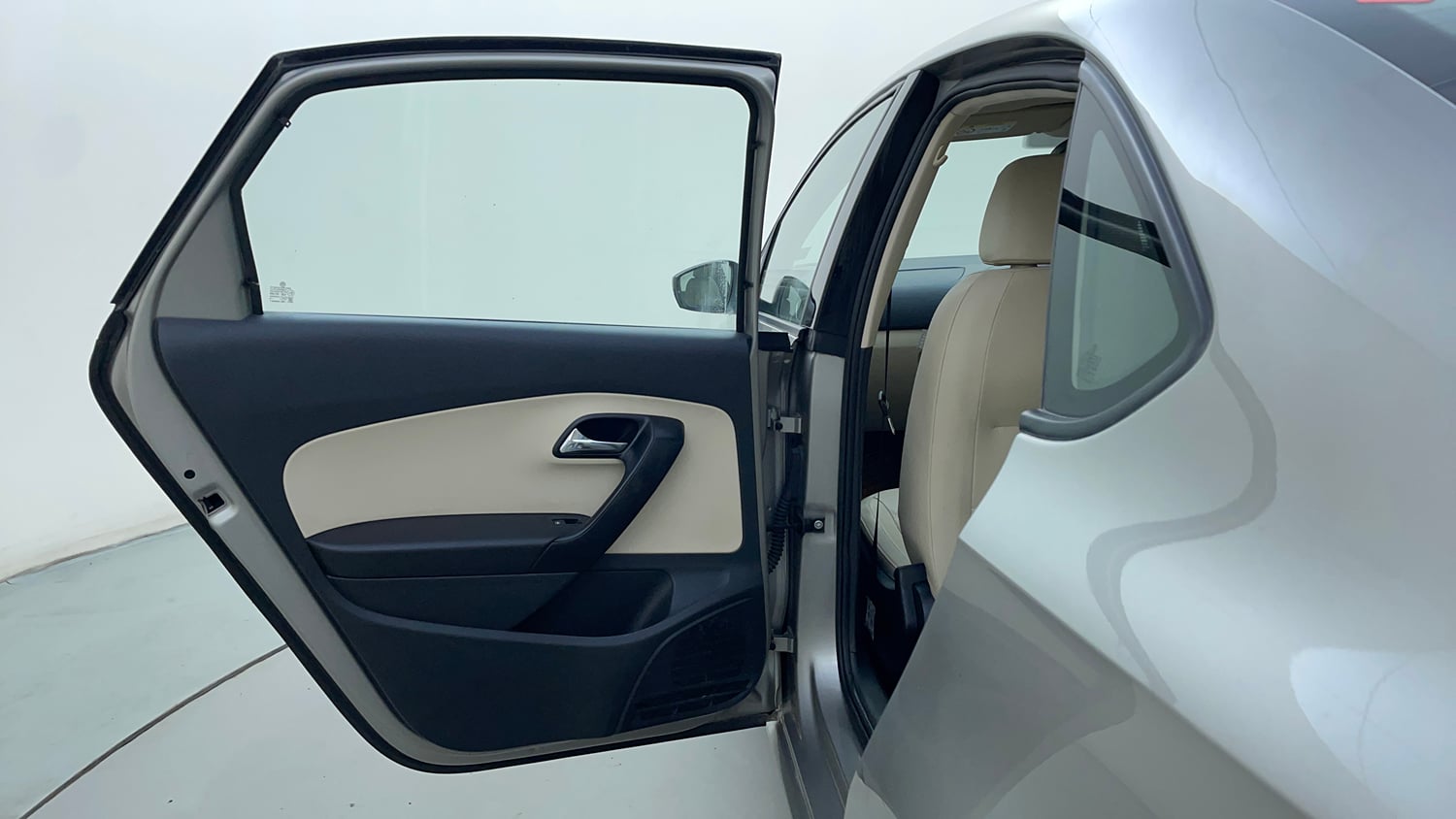 Used 2018 Skoda Rapid Style 1.6 MPI Petrol Manual interior LEFT REAR DOOR OPEN VIEW