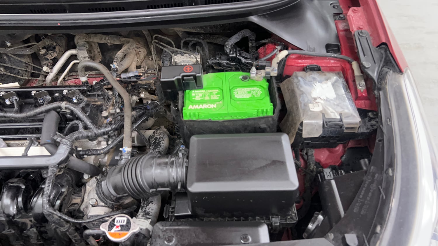 Used 2018 Hyundai Elite i20 Asta 1.2 (O) Petrol Manual engine ENGINE LEFT SIDE VIEW
