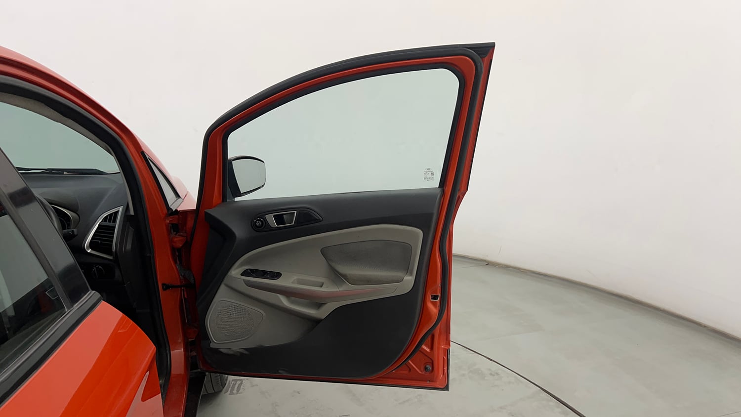 Used 2016 Ford EcoSport Titanium 1.5L Ti-VCT AT Petrol Automatic interior RIGHT FRONT DOOR OPEN VIEW