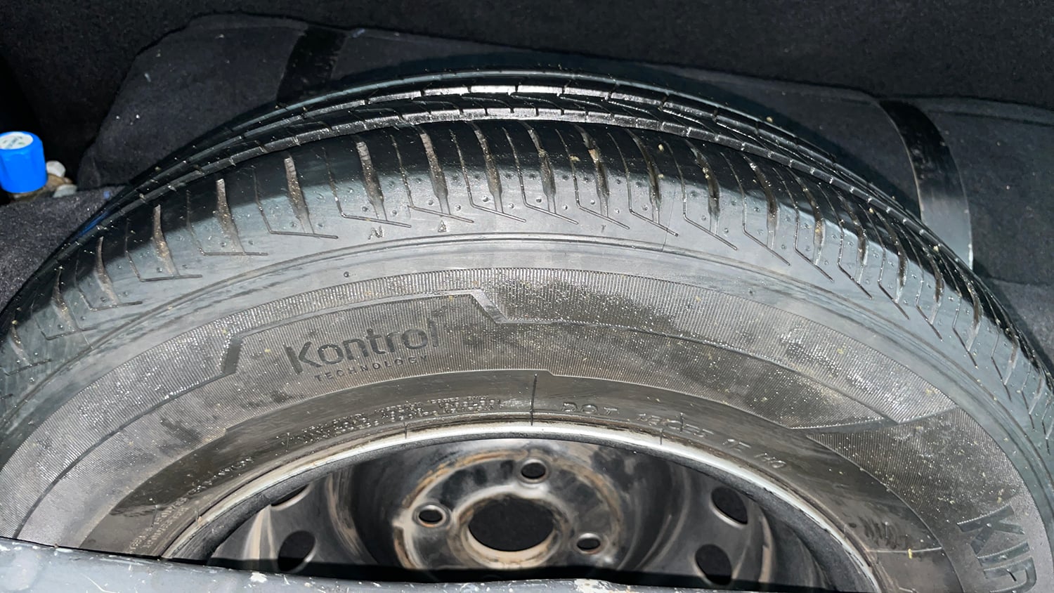 Used 2019 Hyundai Santro Sportz Petrol+CNG (Outside Fitted) Cng Manual tyres SPARE TYRE VIEW