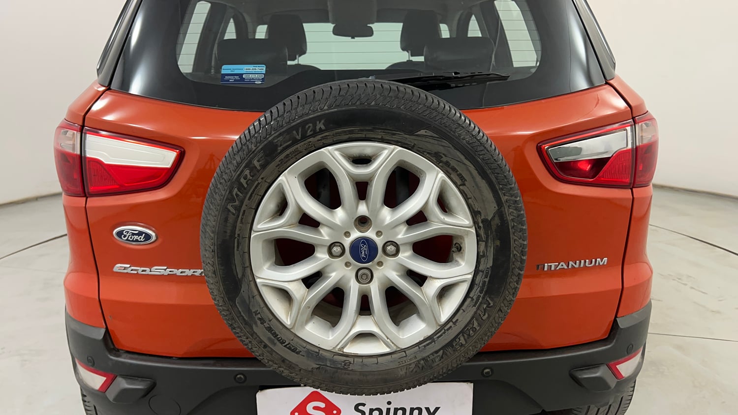 Used 2016 Ford EcoSport Titanium 1.5L Ti-VCT AT Petrol Automatic tyres SPARE TYRE VIEW