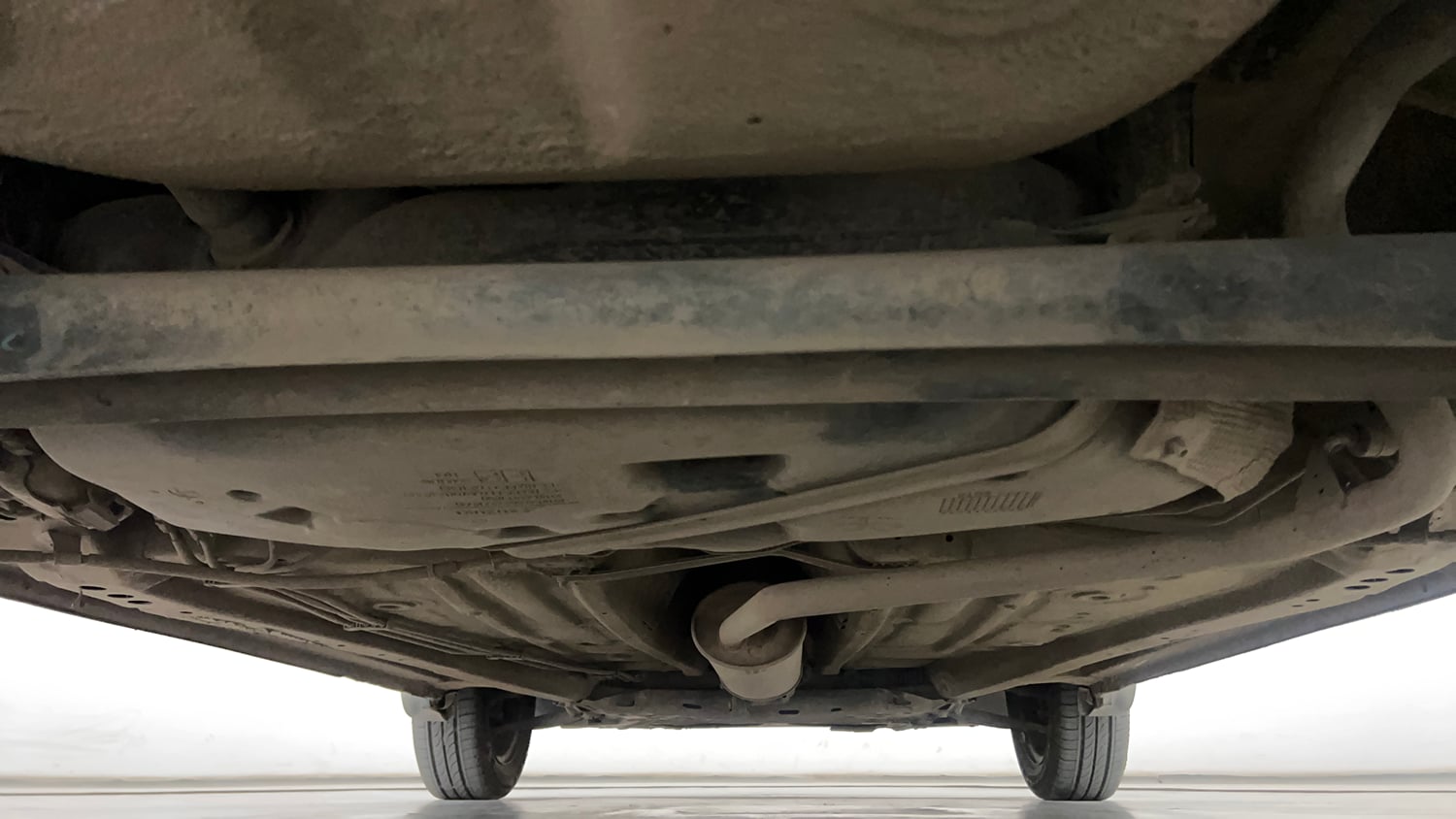 Used 2018 Maruti Suzuki Ignis Delta 1.2 AMT Petrol Automatic extra REAR UNDERBODY VIEW (TAKEN FROM REAR)