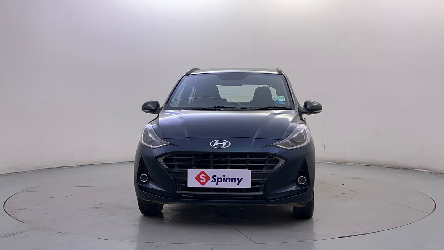 Used 2021 Hyundai Grand i10 Nios Sportz 1.2 Kappa VTVT Dual Tone Petrol Manual exterior FRONT VIEW