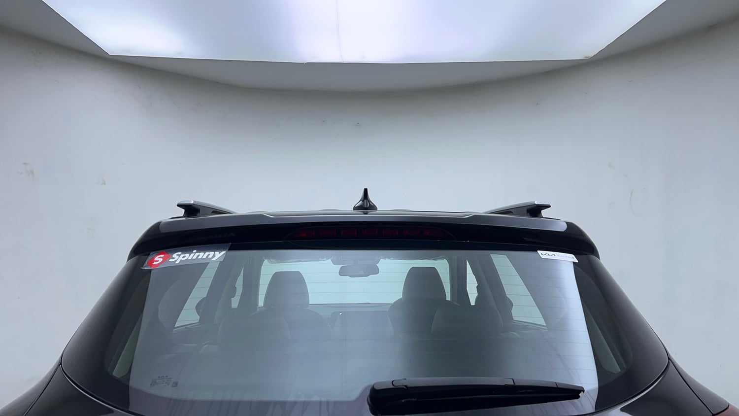Used 2024 kia Seltos HTX 1.5 Petrol IVT Petrol Automatic exterior BACK WINDSHIELD VIEW