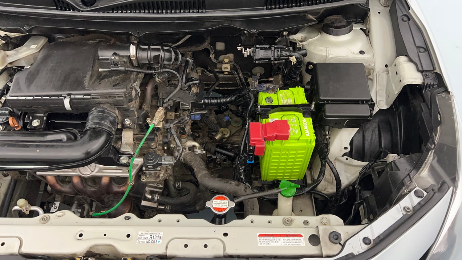 Used 2022 Maruti Suzuki Baleno Zeta MT Petrol Manual engine ENGINE LEFT SIDE VIEW