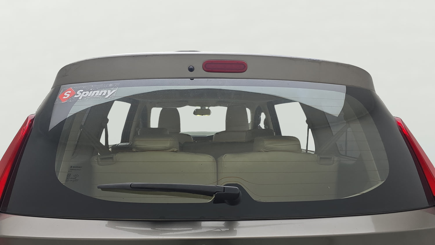 Used 2020 Maruti Suzuki New Ertiga ZXi Petrol Manual exterior BACK WINDSHIELD VIEW