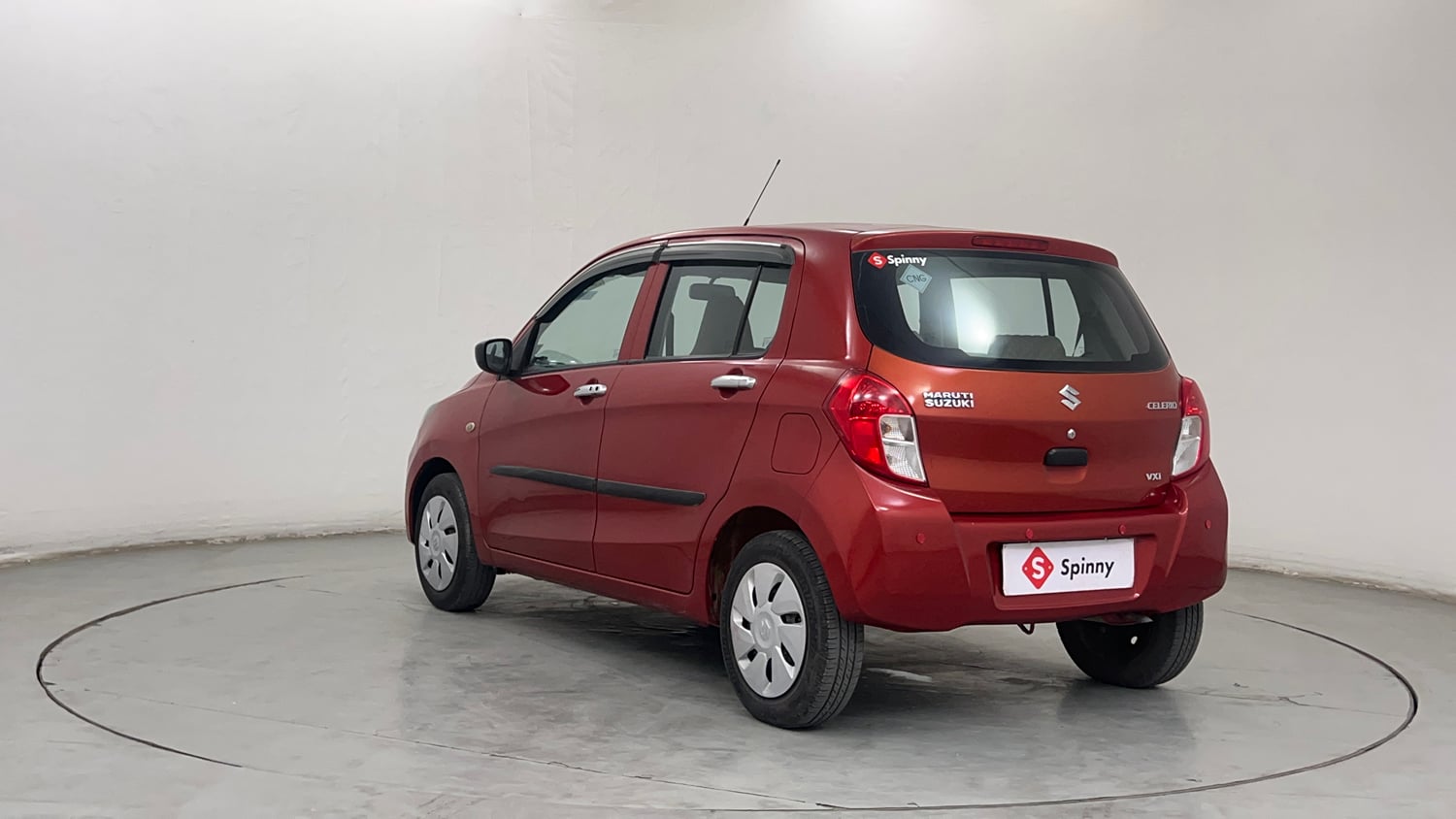 Used 2015 Maruti Suzuki Celerio VXi CNG Cng Manual exterior LEFT REAR CORNER VIEW