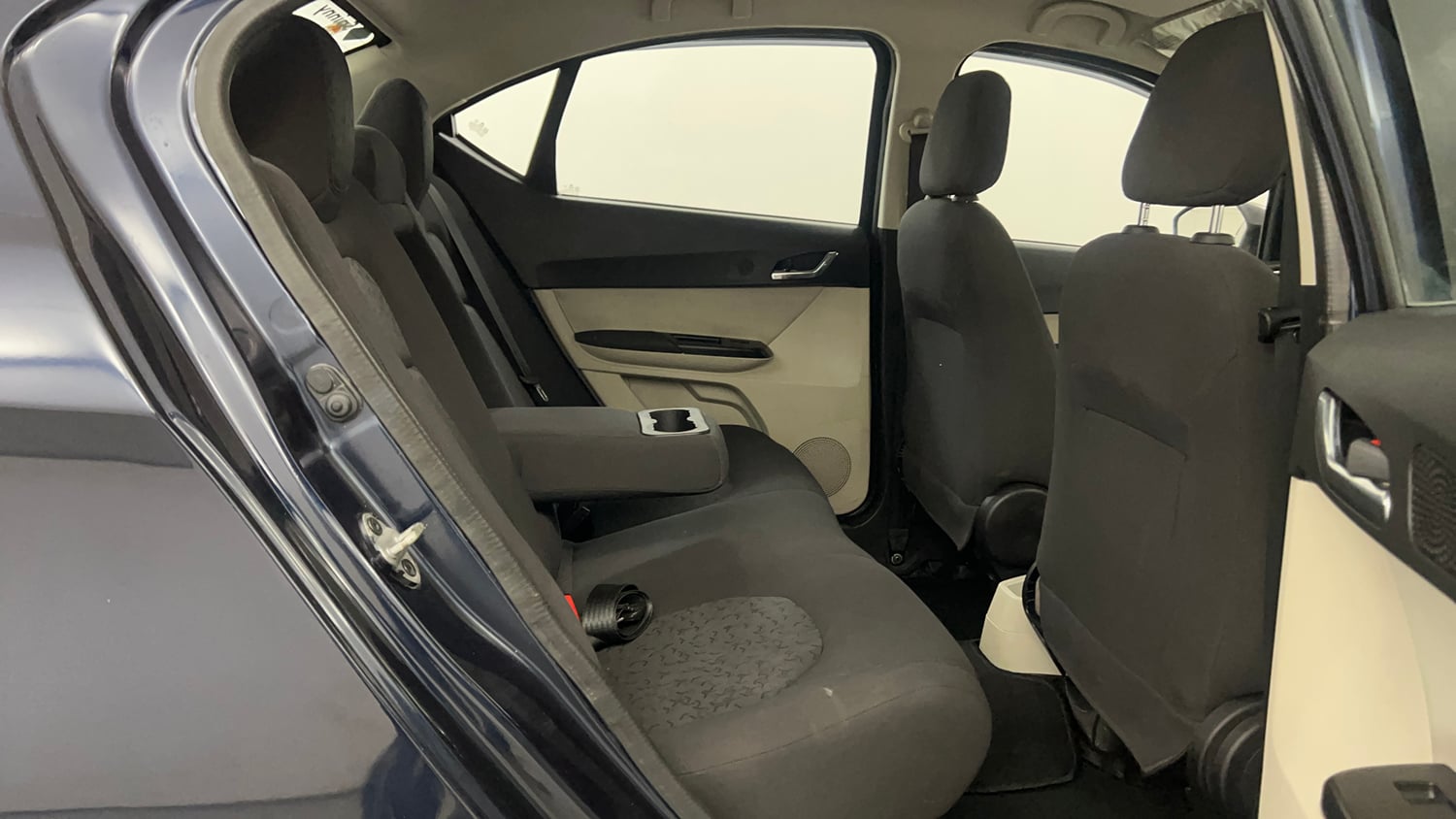 Used 2023 Tata Tigor XZ Plus CNG Cng Manual interior RIGHT SIDE REAR DOOR CABIN VIEW