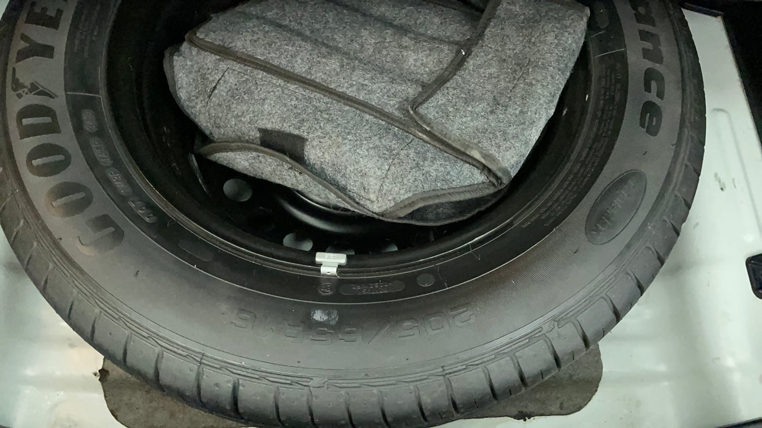 Used 2019 Kia Seltos GTX Plus 1.4 Petrol Manual tyres SPARE TYRE VIEW