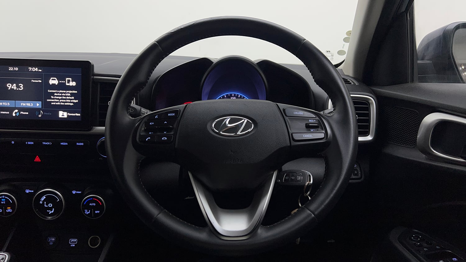 Used 2019 hyundai Venue SX 1.0 Turbo Petrol Petrol Manual interior STEERING VIEW