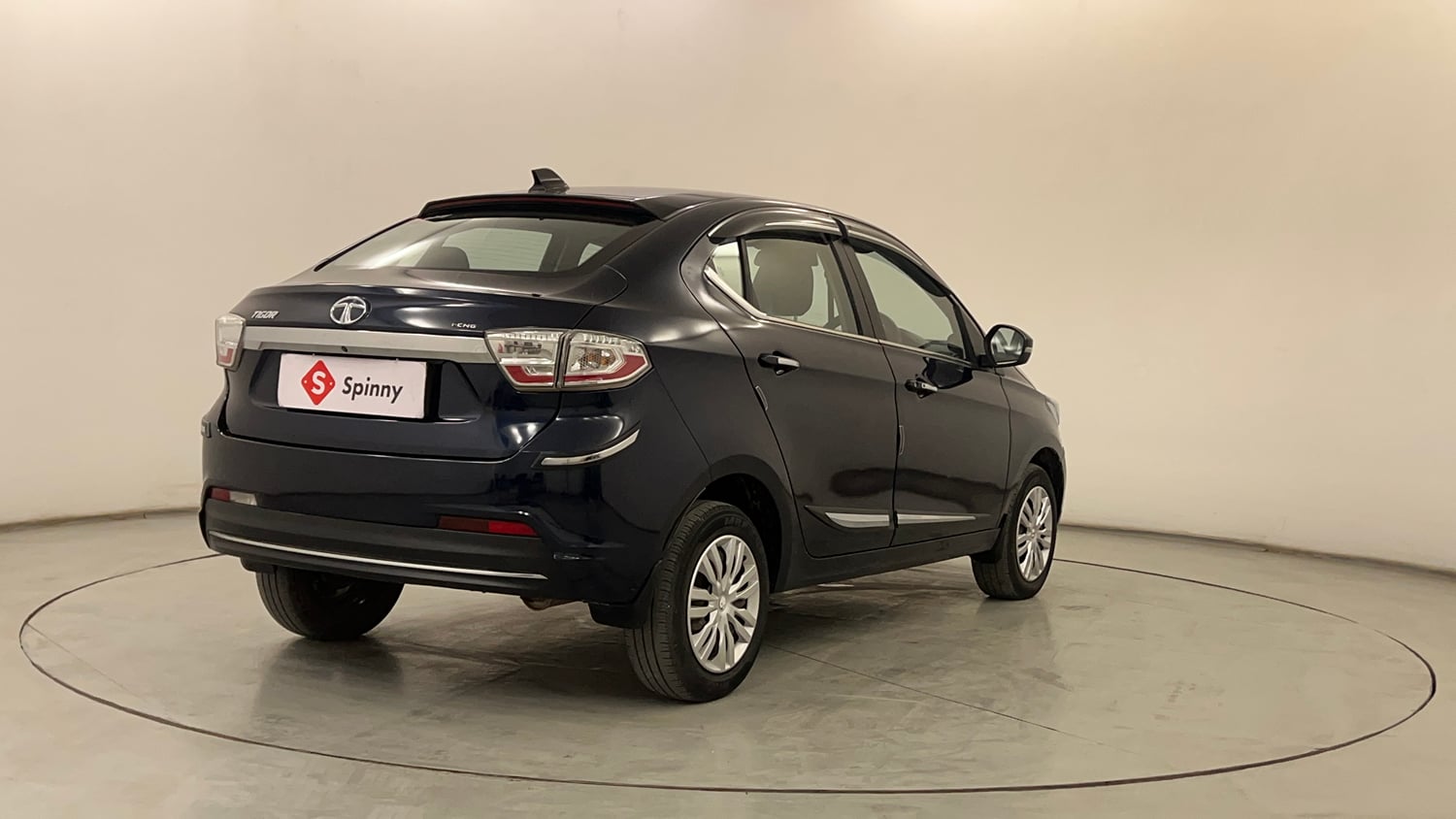 Used 2023 Tata Tigor XZ Plus CNG Cng Manual exterior RIGHT REAR CORNER VIEW
