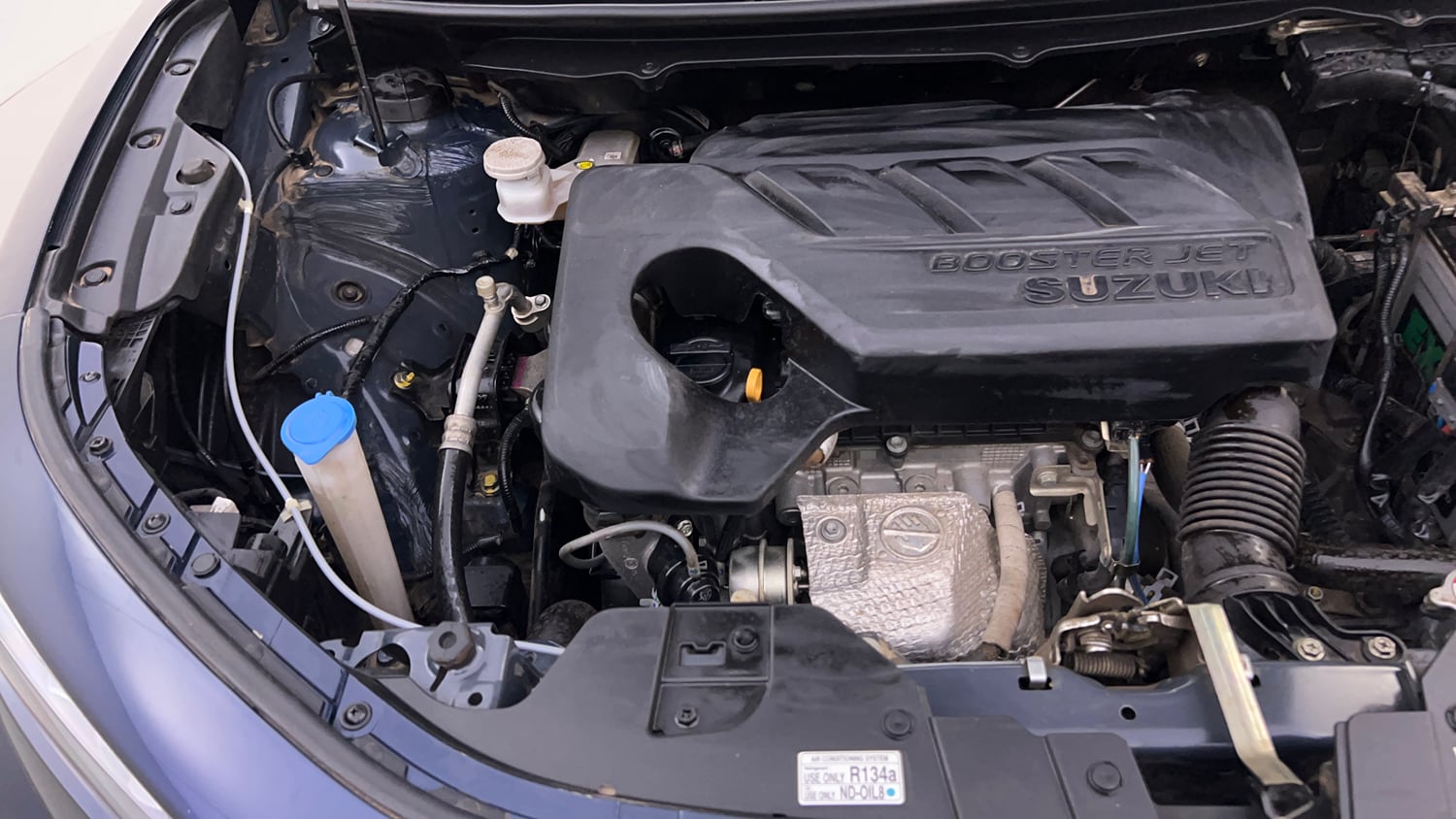 Used 2024 Maruti Suzuki Fronx Alpha 1.0L Turbo 6 AT Petrol Automatic engine ENGINE RIGHT SIDE VIEW