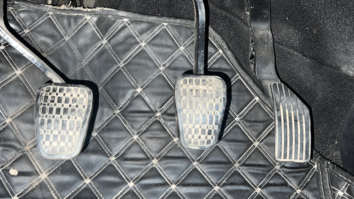 Used 2023 Tata Nexon XZ Plus (S) Dark Edition Petrol Manual interior PEDALS VIEW