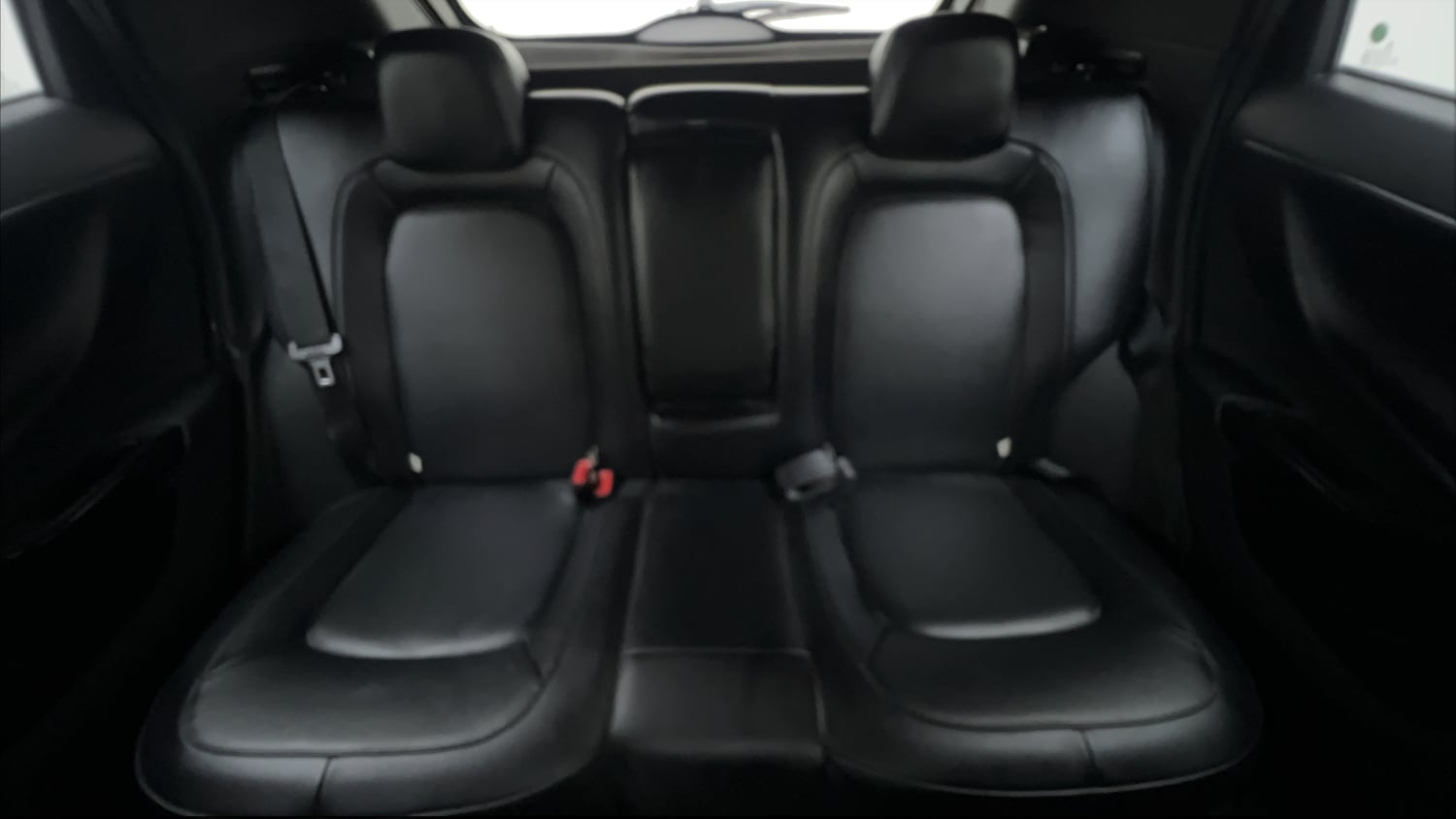 Used 2023 Tata Nexon XZ Plus (S) Dark Edition Petrol Manual interior REAR SEAT CONDITION VIEW