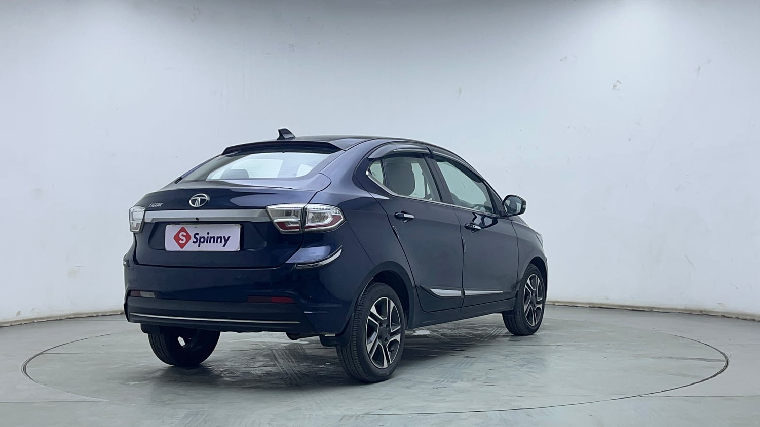 Used 2023 Tata Tigor XZ Plus Petrol Manual exterior RIGHT REAR CORNER VIEW