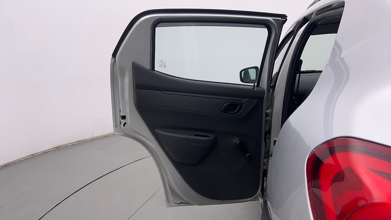 Used 2016 Renault Kwid RXT Petrol Manual interior LEFT REAR DOOR OPEN VIEW