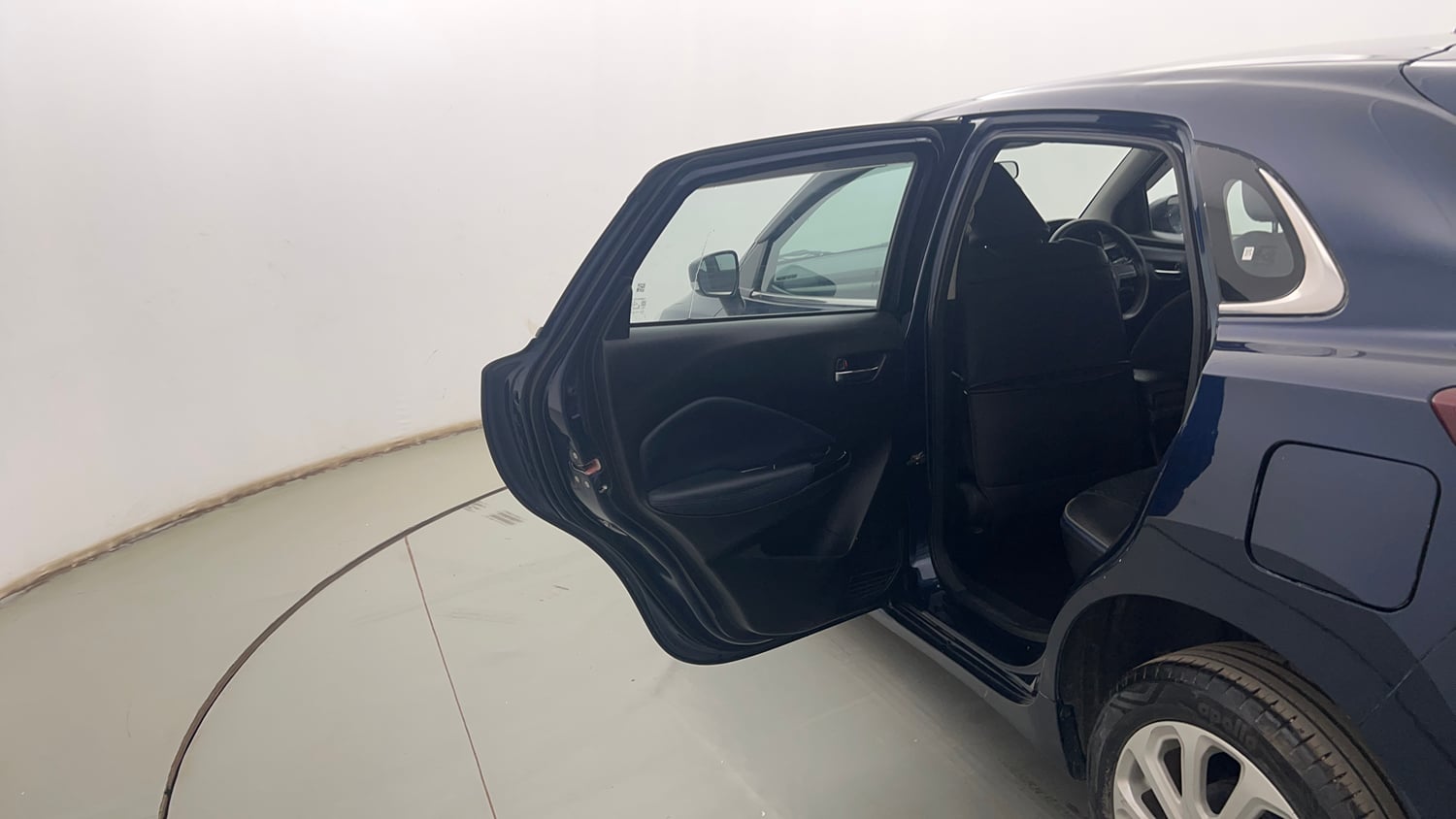 Used 2022 Maruti Suzuki Baleno Zeta AGS Petrol Automatic interior LEFT REAR DOOR OPEN VIEW