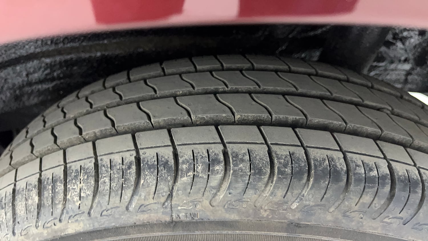 Used 2026 Maruti Suzuki Wagon R VXI 1.0 AGS Petrol Automatic tyres LEFT REAR TYRE TREAD VIEW