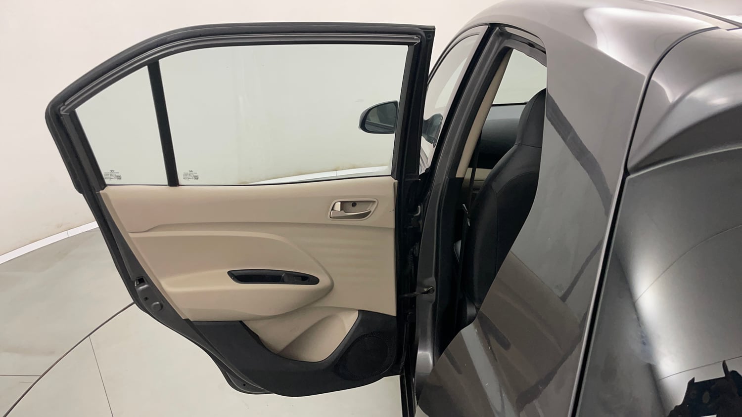 Used 2019 Hyundai Santro Sportz Petrol+CNG (Outside Fitted) Cng Manual interior LEFT REAR DOOR OPEN VIEW