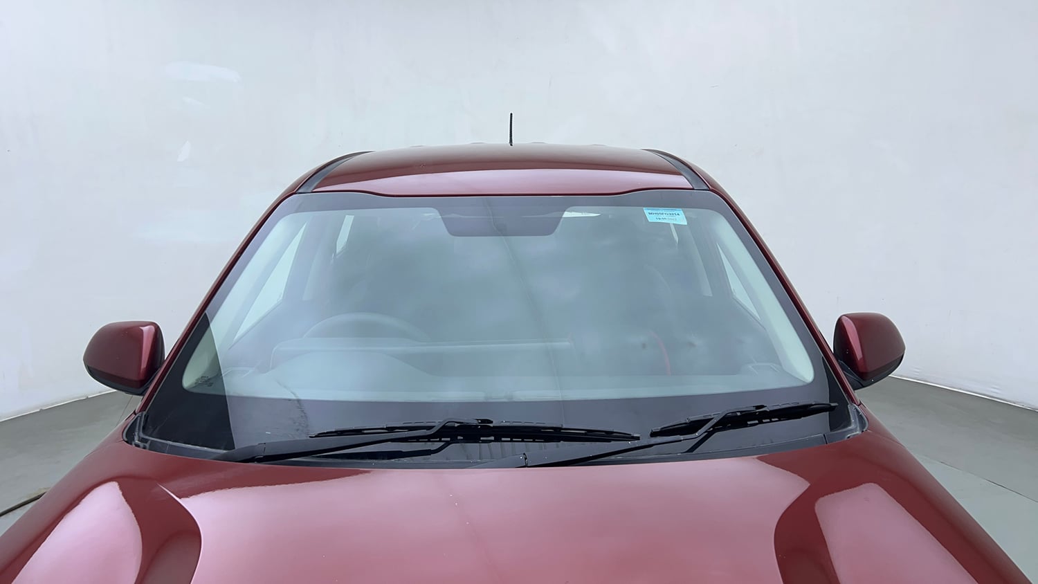 Used 2023 Kia Sonet HTK 1.2 Petrol MT Petrol Manual exterior FRONT WINDSHIELD VIEW