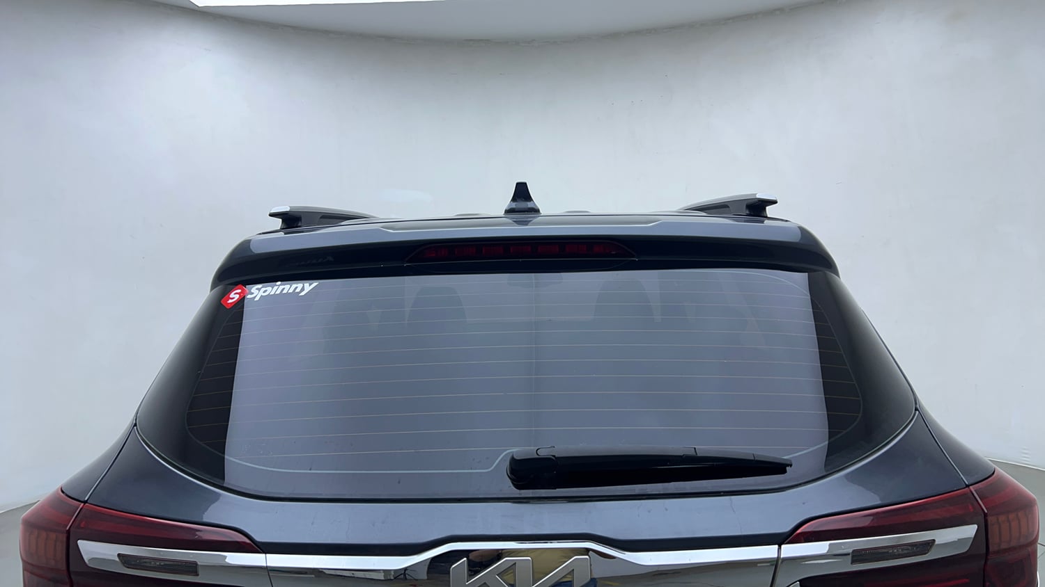 Used 2022 Kia Seltos HTX 1.5 Petrol Manual exterior BACK WINDSHIELD VIEW