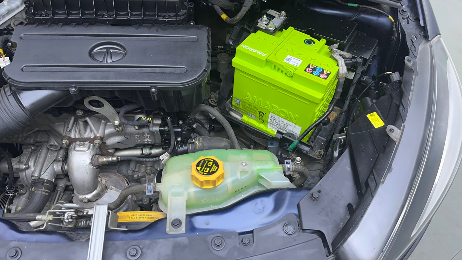 Used 2023 Tata Tigor XZ Plus Petrol Manual engine ENGINE LEFT SIDE VIEW
