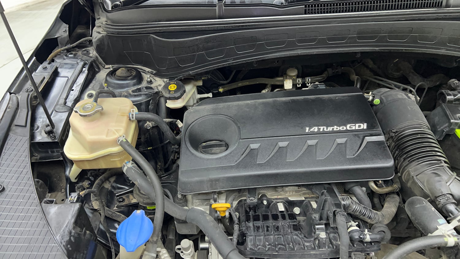 Used 2023 Kia Seltos X Line 1.4 DCT Petrol Automatic engine ENGINE RIGHT SIDE VIEW