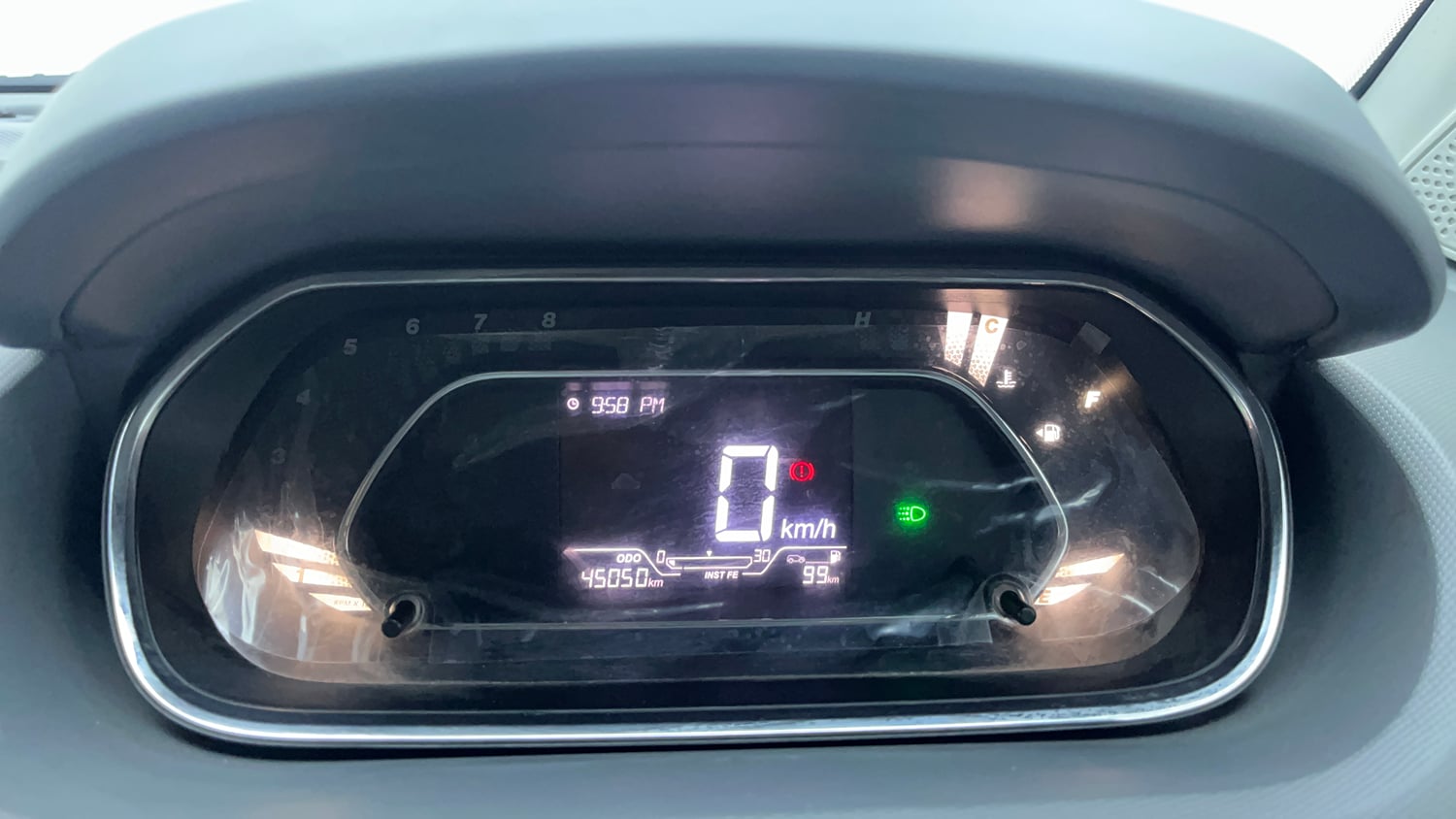Used 2023 Tata Tigor XZ Plus Petrol Manual interior CLUSTERMETER VIEW