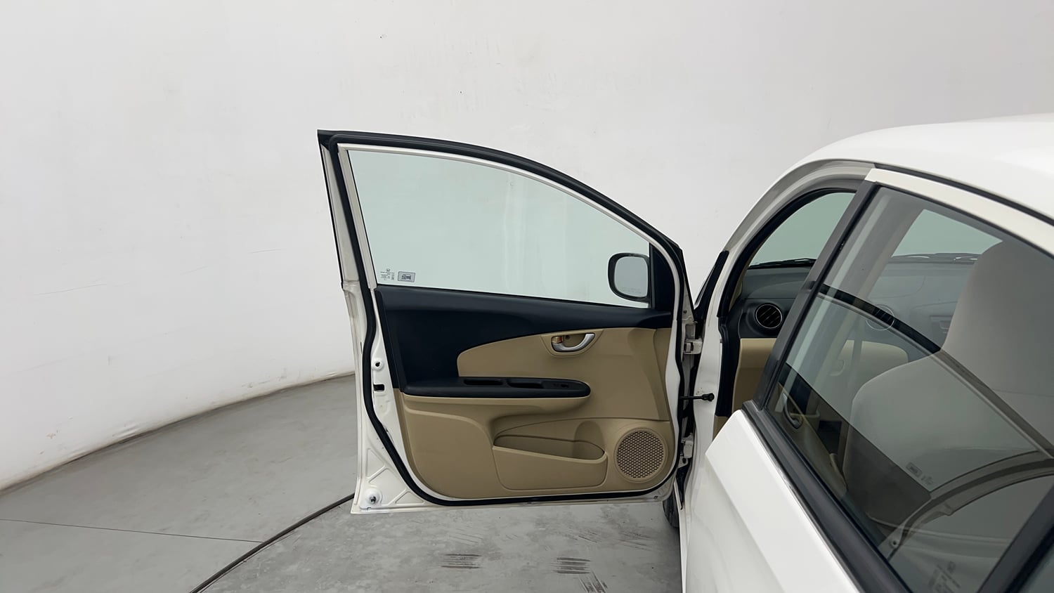 Used 2014 Honda Amaze 1.2 VX AT i-VTEC Petrol Automatic interior LEFT FRONT DOOR OPEN VIEW