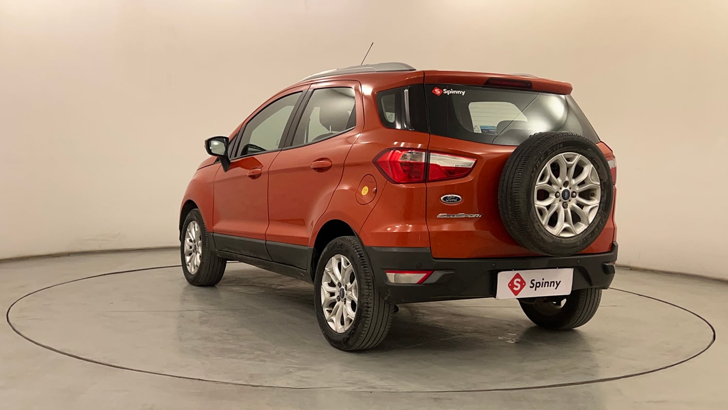 Used 2016 Ford EcoSport Titanium 1.5L Ti-VCT AT Petrol Automatic exterior LEFT REAR CORNER VIEW